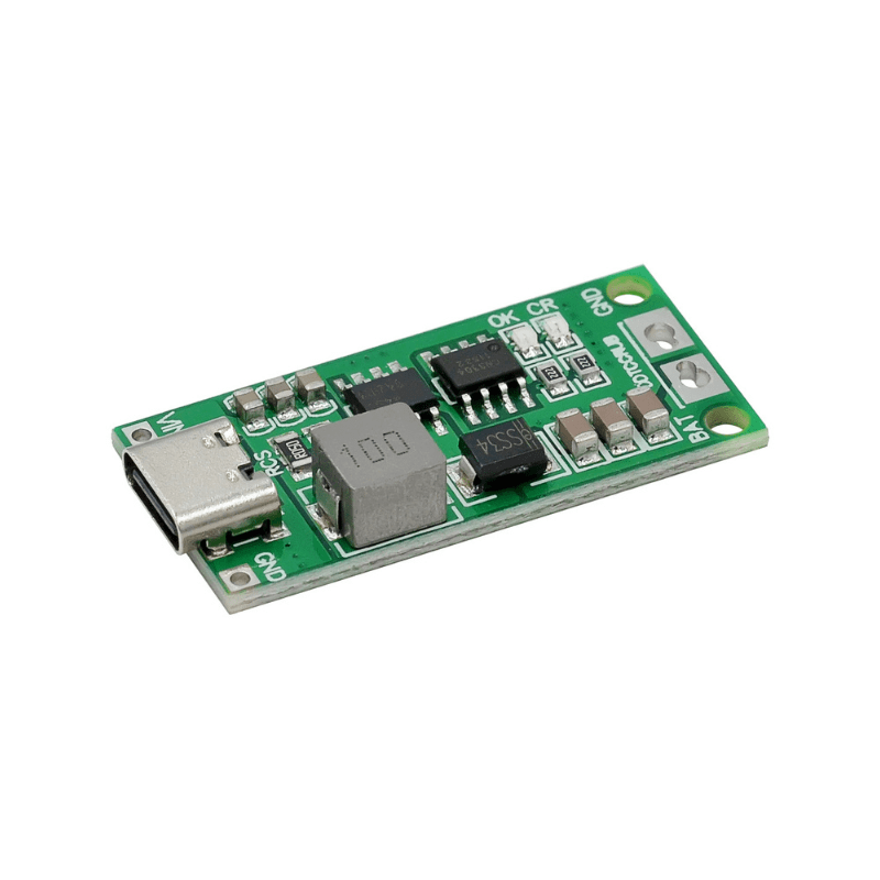 ماژول شارژر باتری لیتیومی 2 سل 4 آمپر با ورودی Type-C