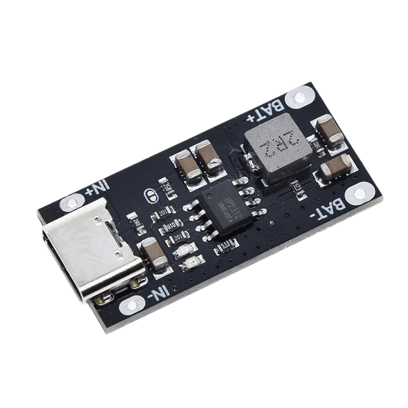 ماژول شارژر باتری لیتیومی 1 سل 3 آمپر IP2312 با ورودی Type-C